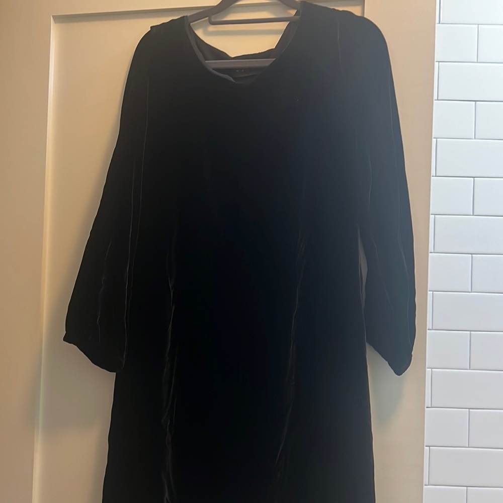 Hatch Velvet Maternity Dress.